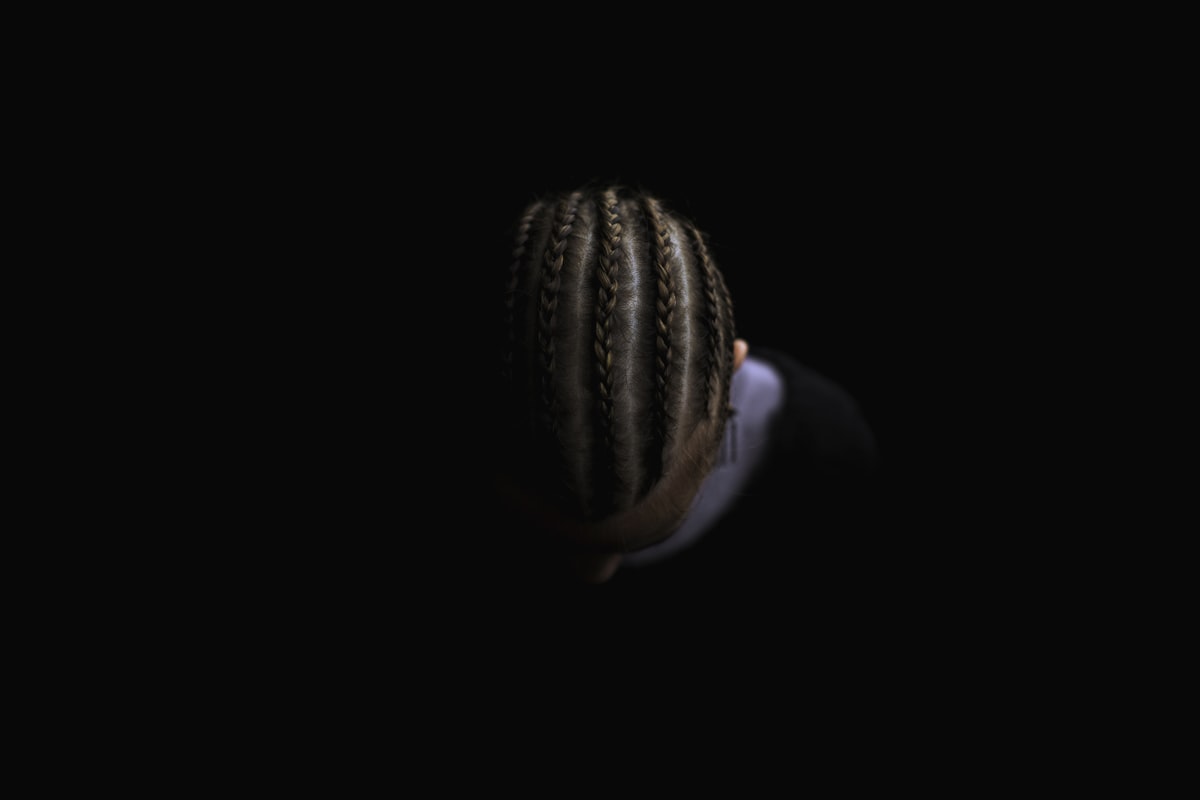 Clean cornrow rows